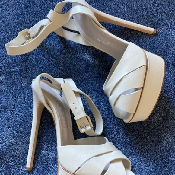 Casadei Stiletto Sandals - size 7 US 37 EU - Brand New Never Worn! - Picture 2 of 8